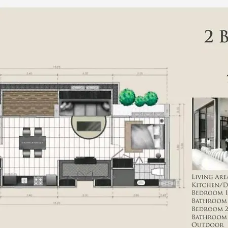 Perfect Night 2 Bed Pool Access Apartment Ban Lum Fuang Exterior photo